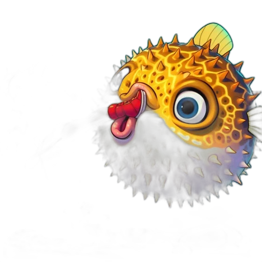creature, animal, mask, weapon, concept art, 3d render, pixel art, photorealistic transparent PNG cut-out