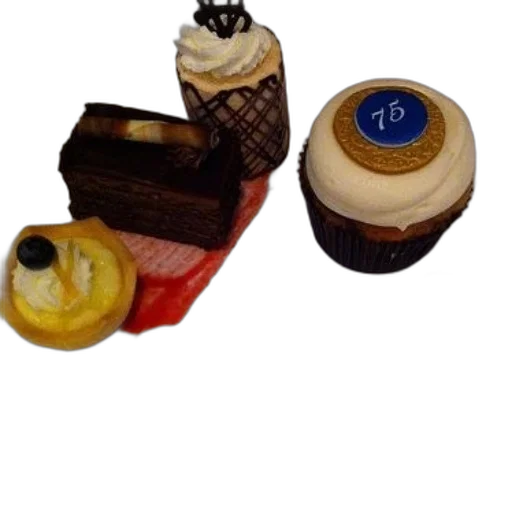 food, 3d render, plate, desserts, cupcake, has, number transparent PNG cut-out
