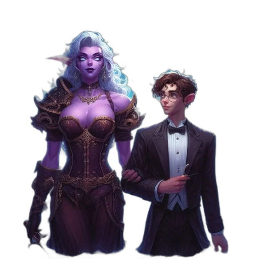 dress, staff, concept art, fantasy art transparent PNG cut-out
