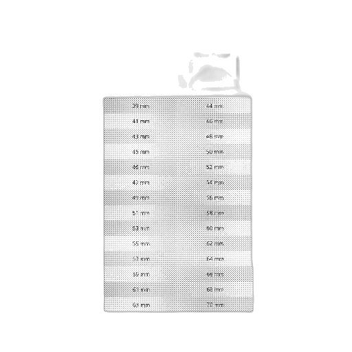 black, white, sizing, chart, two, images, objects, labeled transparent PNG cut-out