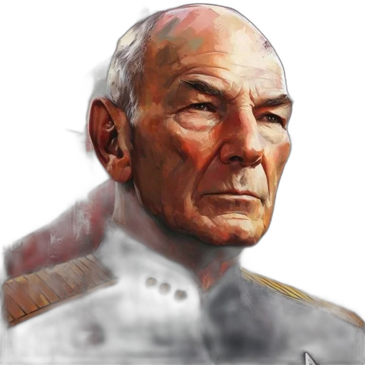 face, staff, robot, photorealistic, concept art, pixel art, oil painting, outer space transparent PNG cut-out