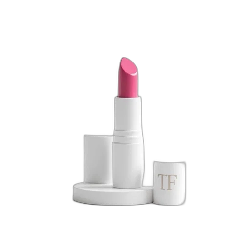crown, white, lipstick, pink, tip, displayed, against, background transparent PNG cut-out