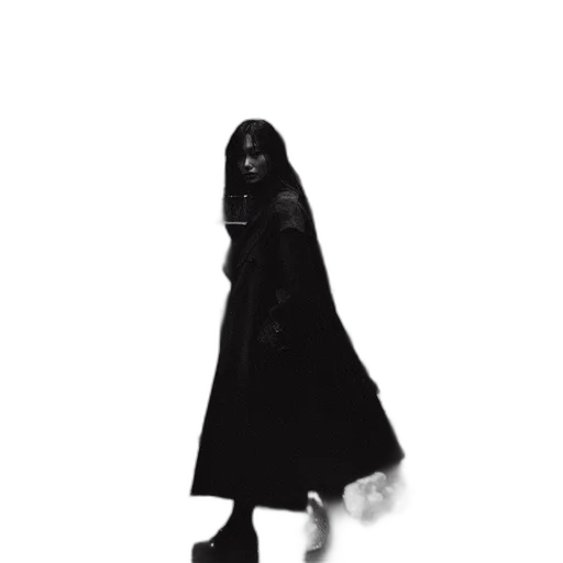 dress, mask, creature, jacket, concept art, comic book art, pixel art, photorealistic transparent PNG cut-out