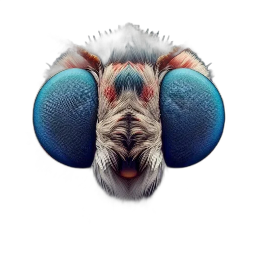 hair, animal, mask, creature, concept art, 3d render, photorealistic, fantasy art transparent PNG cut-out