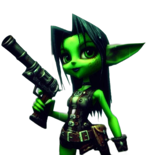 staff, weapon, 3d render, concept art, pixel art, fantasy art, green, animated transparent PNG cut-out