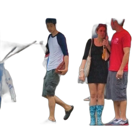 umbrella, staff, mask, shoes transparent PNG cut-out