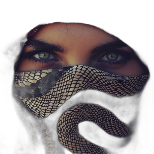 mask, face, hat, photorealistic, fantasy art, cyberpunk, comic book art, image transparent PNG cut-out
