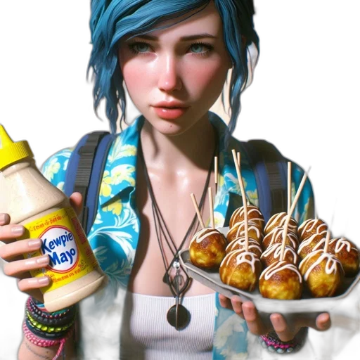 food, bottle, photorealistic, concept art, fantasy art, 3d render, blue, young transparent PNG cut-out