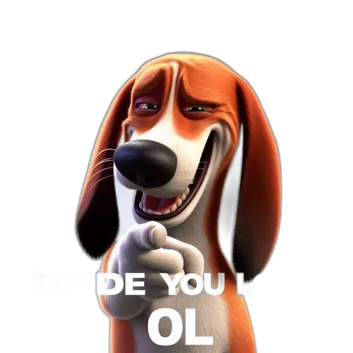 animal, 3d render, cartoon, photorealistic, concept art, playful, animated, dog transparent PNG cut-out
