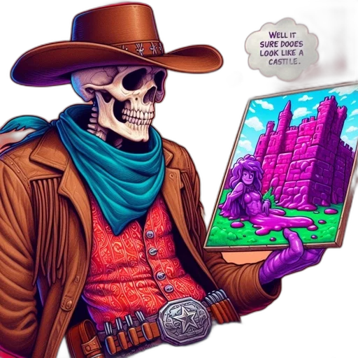 robot, jacket, weapon, cyberpunk, comic book art, concept art, pixel art, neon transparent PNG cut-out