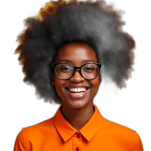 hair, face, crown, hat, photorealistic, 3d render, earth tones, colorful transparent PNG cut-out
