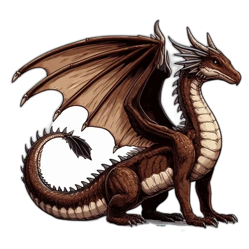 dragon, animal, staff, creature, fantasy art, concept art, pixel art, photorealistic transparent PNG cut-out