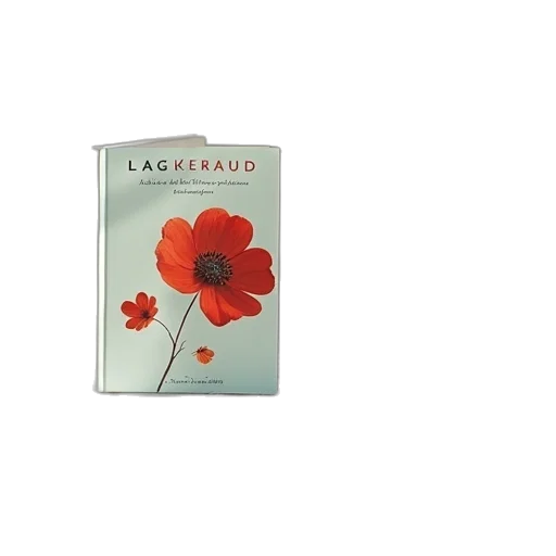 flower, red, ladybird, book, table, potted, plant transparent PNG cut-out