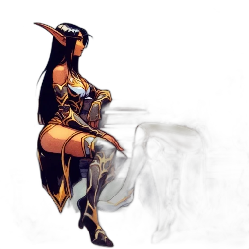 sword, dress, staff, weapon, fantasy art, concept art, pixel art, comic book art transparent PNG cut-out