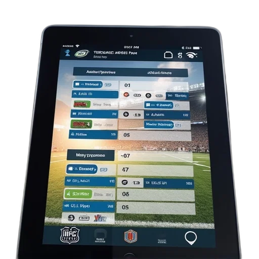 nfl, app, ipad, schedule transparent PNG cut-out