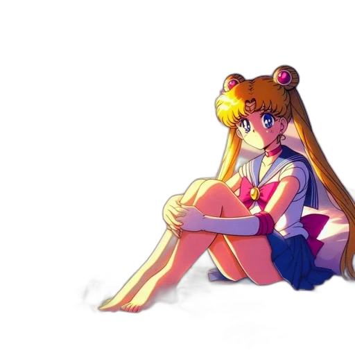 dress, weapon, vaporwave, anime, pixel art, concept art, neon lights, outer space transparent PNG cut-out