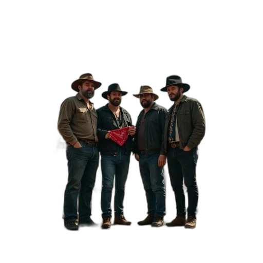 jacket, hat, staff, crown, group, men, standing, cemetery transparent PNG cut-out