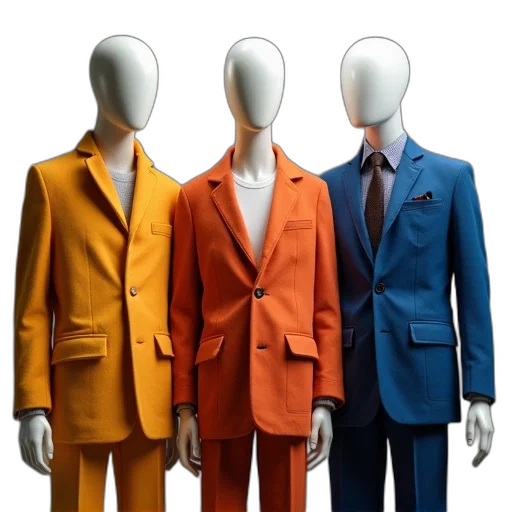jacket, 3d render, colorful, neon, earth tones, monochrome, three, male transparent PNG cut-out