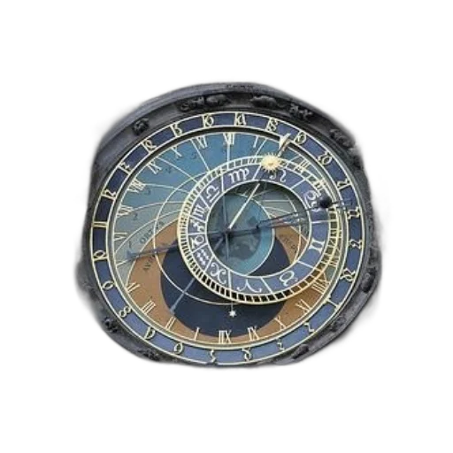jewelry, 3d render, photorealistic, concept art, fantasy art, large, ornate, clock transparent PNG cut-out