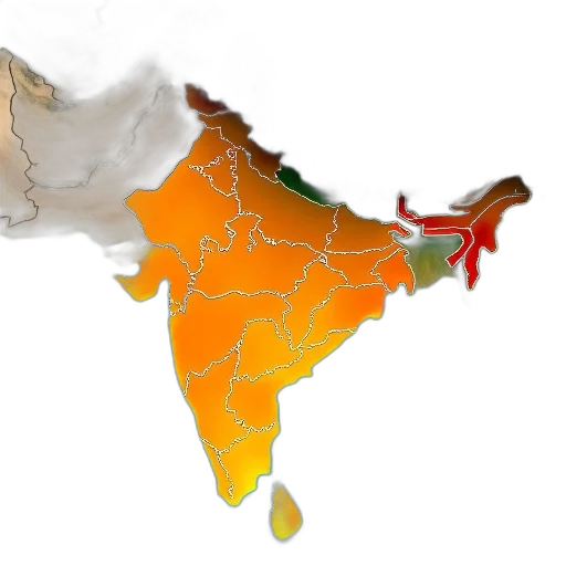 india, surface, temperature, friday transparent PNG cut-out