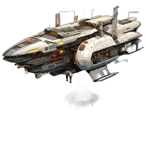 weapon, concept art, 3d render, fantasy art, photorealistic, outer space, nimbus, battle transparent PNG cut-out