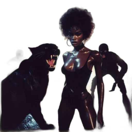 comic book art, concept art, fantasy art, pixel art, outer space, fire, nighttime, city transparent PNG cut-out