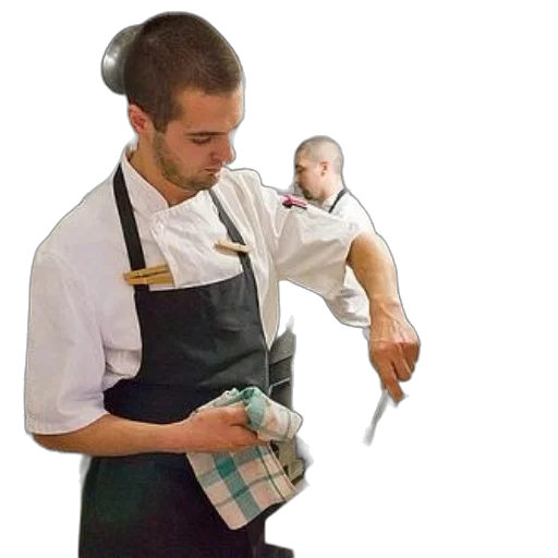 staff, food, robot, weapon, photorealistic, concept art, chef, professional transparent PNG cut-out