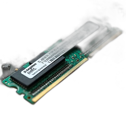 weapon, 3d render, kingston, 8gb transparent PNG cut-out