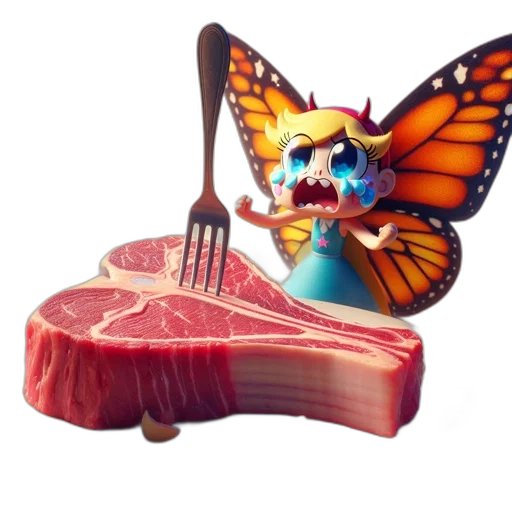 food, creature, animal, weapon, concept art, pixel art, 3d render, fantasy art transparent PNG cut-out