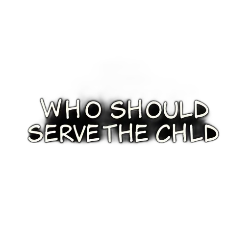 white, text, black, background, reads, who, should, serve transparent PNG cut-out