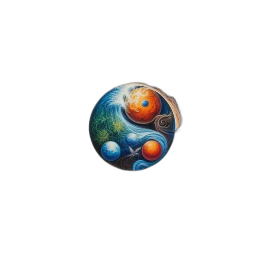 staff, jewelry, watercolor, concept art, fantasy art, oil painting, outer space, central transparent PNG cut-out