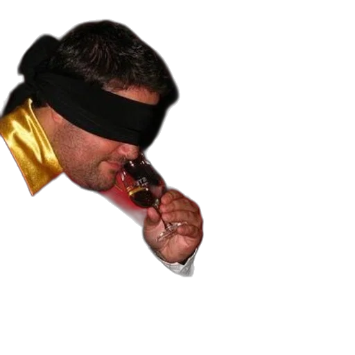 mask, staff, bottle, weapon, two, men, red, capes transparent PNG cut-out