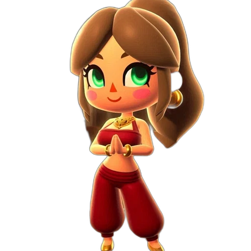 staff, jewelry, 3d render, concept art, pixel art, cartoon, red, golden transparent PNG cut-out