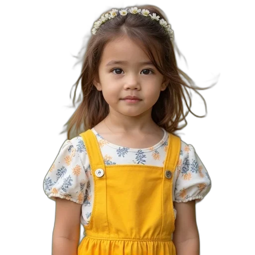 dress, face, photorealistic, golden transparent PNG cut-out