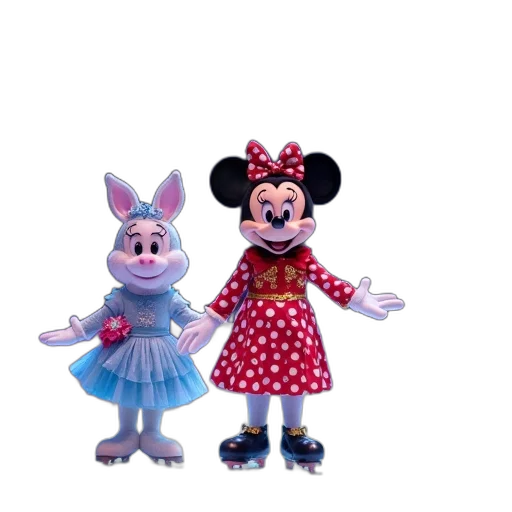 dress, mask, 3d render, concept art, photorealistic, disney, ice, show transparent PNG cut-out