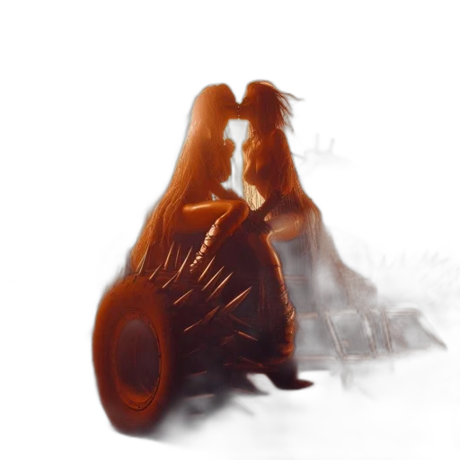 hair, bottle, creature, animal, concept art, photorealistic, 3d render, fantasy art transparent PNG cut-out