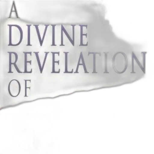 divine, revelation, heaven, book, cover, purple, white, background transparent PNG cut-out