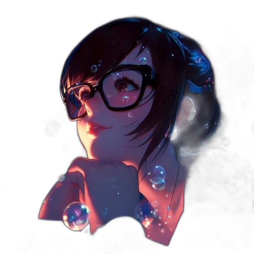 mask, face, robot, staff, anime, 3d render, concept art, photorealistic transparent PNG cut-out