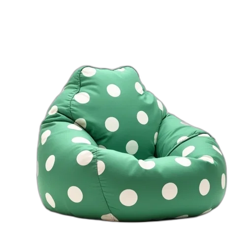 furniture, hat, shoes, umbrella, 3d render, green, polka, dot transparent PNG cut-out