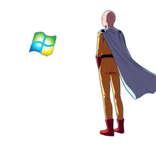 jacket, robot, weapon, sword, concept art, 3d render, pixel art, anime transparent PNG cut-out