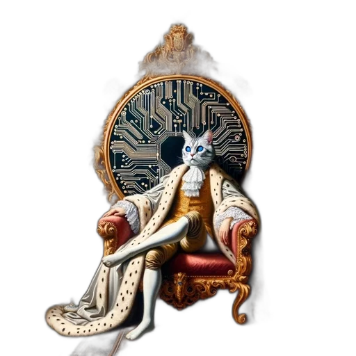 furniture, crown, jewelry, staff, 3d render, photorealistic, concept art, fantasy art transparent PNG cut-out