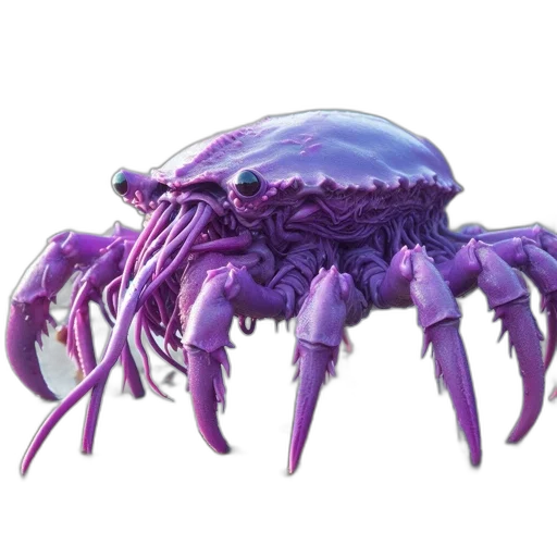 creature, animal, crown, food, 3d render, concept art, photorealistic, watercolor transparent PNG cut-out