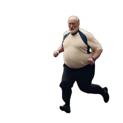 creature, animal, robot, shoes, concept art, 3d render, man, runs transparent PNG cut-out