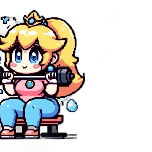 weapon, crown, pixel art, concept art, cartoon, vaporwave, pixel, art transparent PNG cut-out