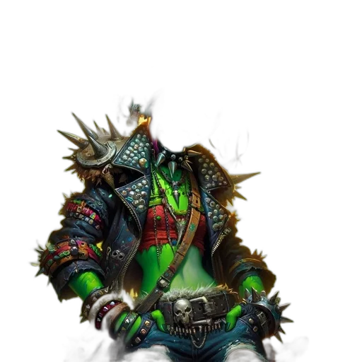 jacket, mask, creature, dragon transparent PNG cut-out