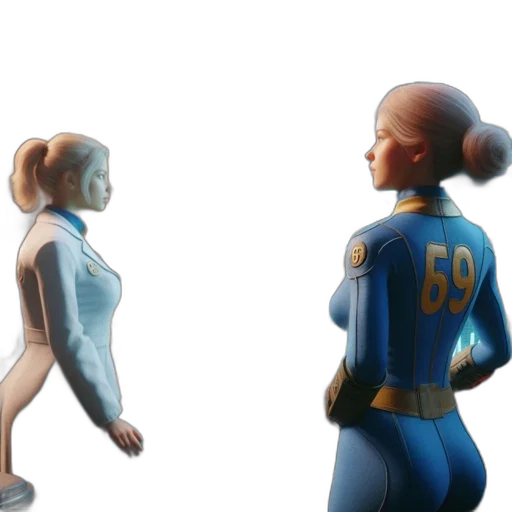 robot, concept art, 3d render, comic book art, pixel art, outer space, blue, pastel transparent PNG cut-out