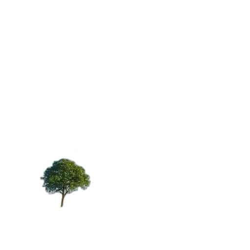 tree, umbrella, dress, crown, pixel art, 3d render, concept art, photorealistic transparent PNG cut-out