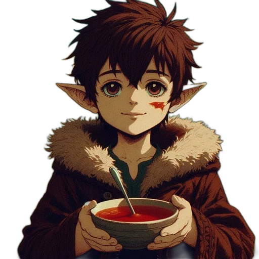 food, face, dragon, creature, fantasy art, anime, pixel art, concept art transparent PNG cut-out