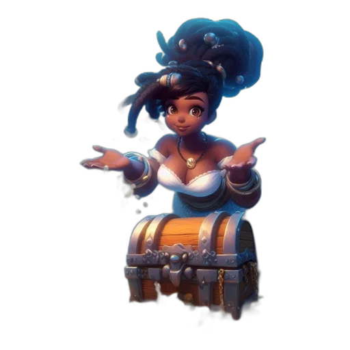 staff, weapon, crown, hat, concept art, fantasy art, pixel art, 3d render transparent PNG cut-out