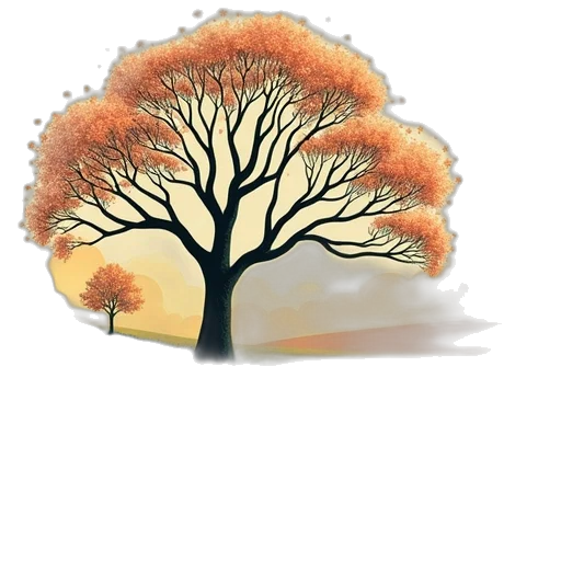 tree, crown, hair, staff transparent PNG cut-out